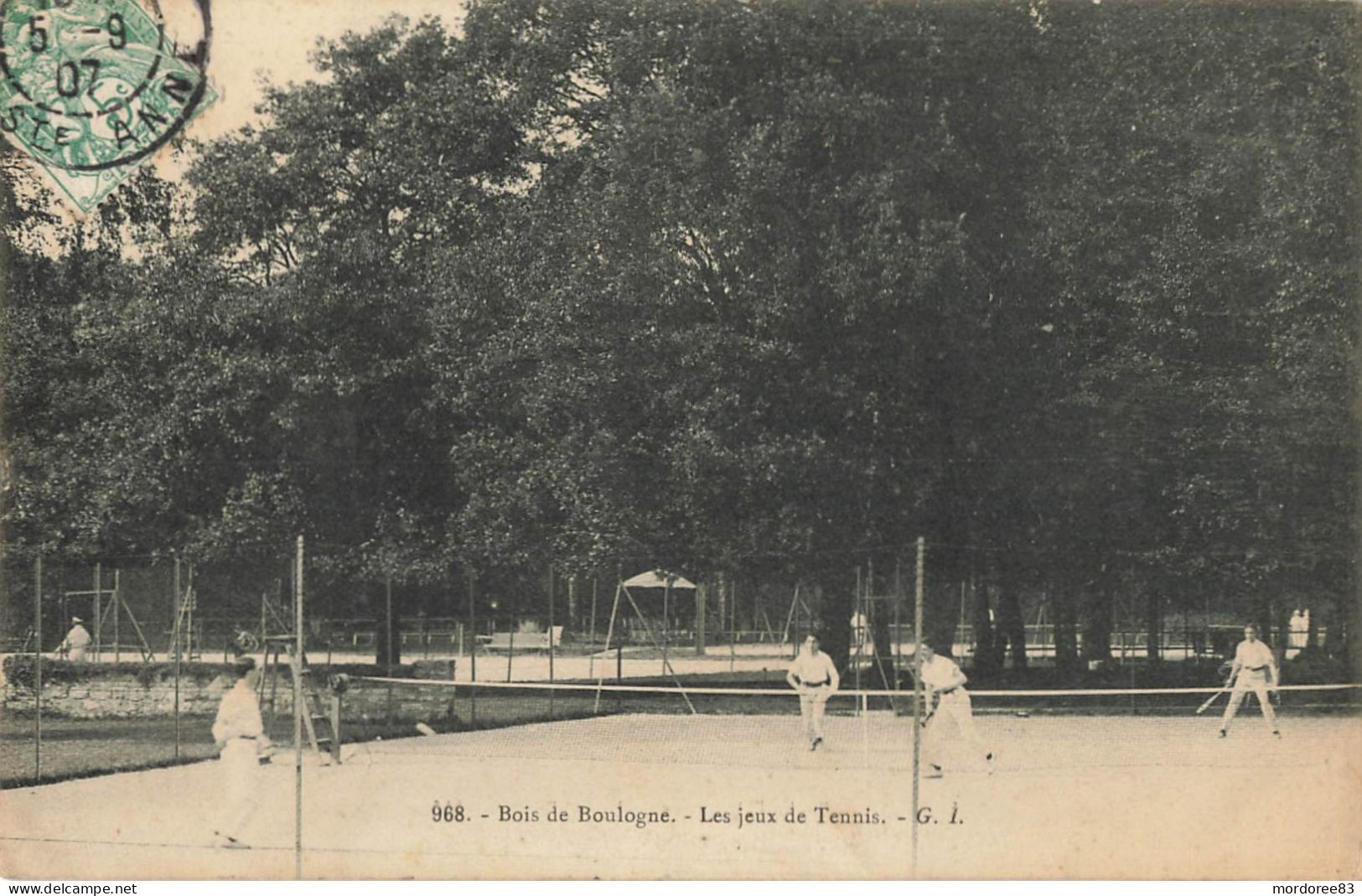 CPA / BOIS DE BOULOGNE / LES JEUX DE TENNIS - Tennis