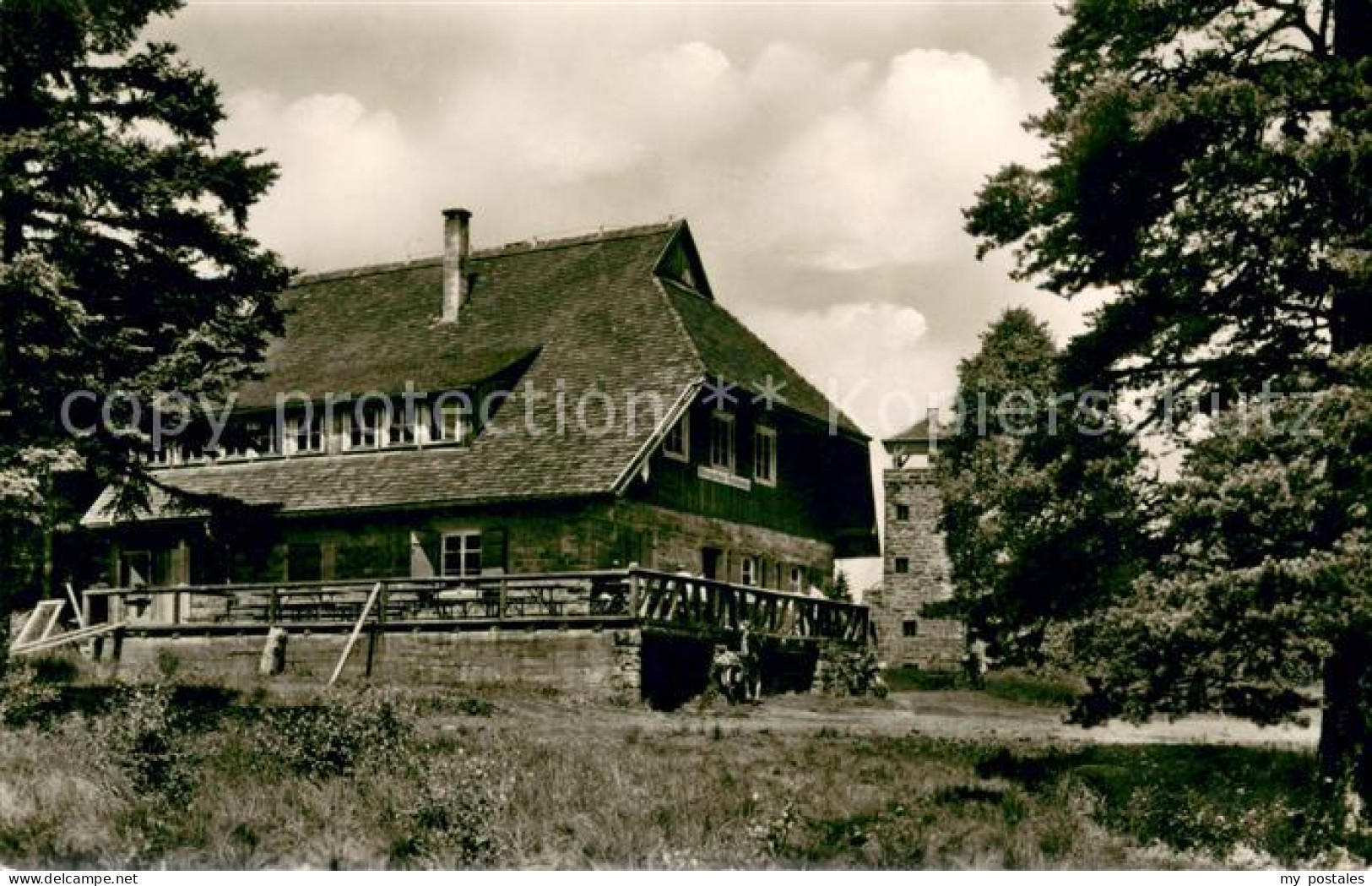 73644643 Loffenau Bad Herrenalb Hoehengasthaus Teufelsmuehle Jugendwanderheim Au - Bad Herrenalb