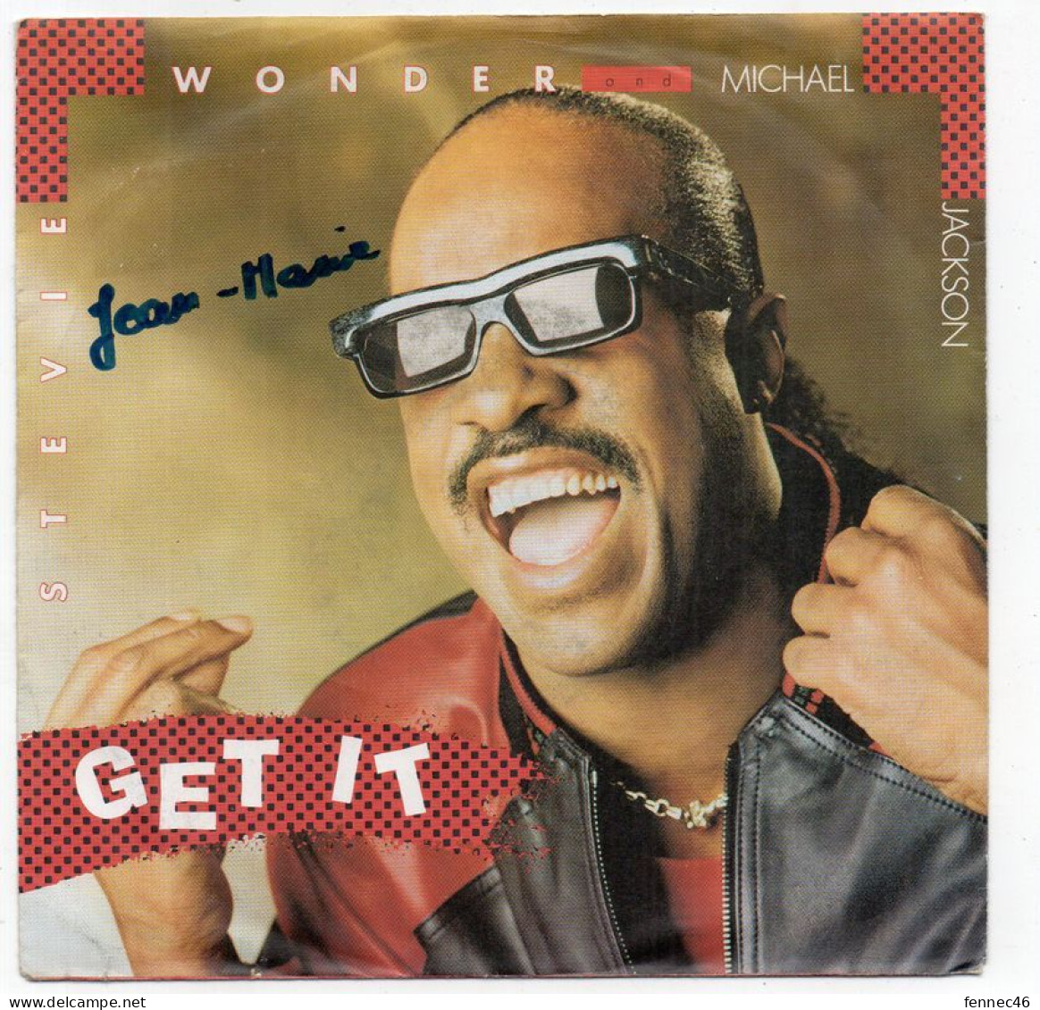 Vinyle  45T - Stevie Wonder And Michael Jackson - Get It - Instr. - Sonstige - Englische Musik