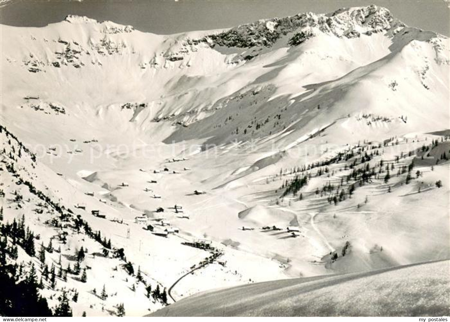 73644257 Malbun Winterpanorama Mit Augstenberg Und Hubel Raetikon Malbun - Liechtenstein