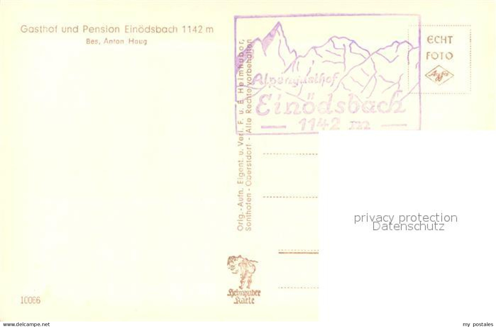 73644165 Einoedsbach Alpengasthof Pension Alpenpanorama Einoedsbach - Oberstdorf
