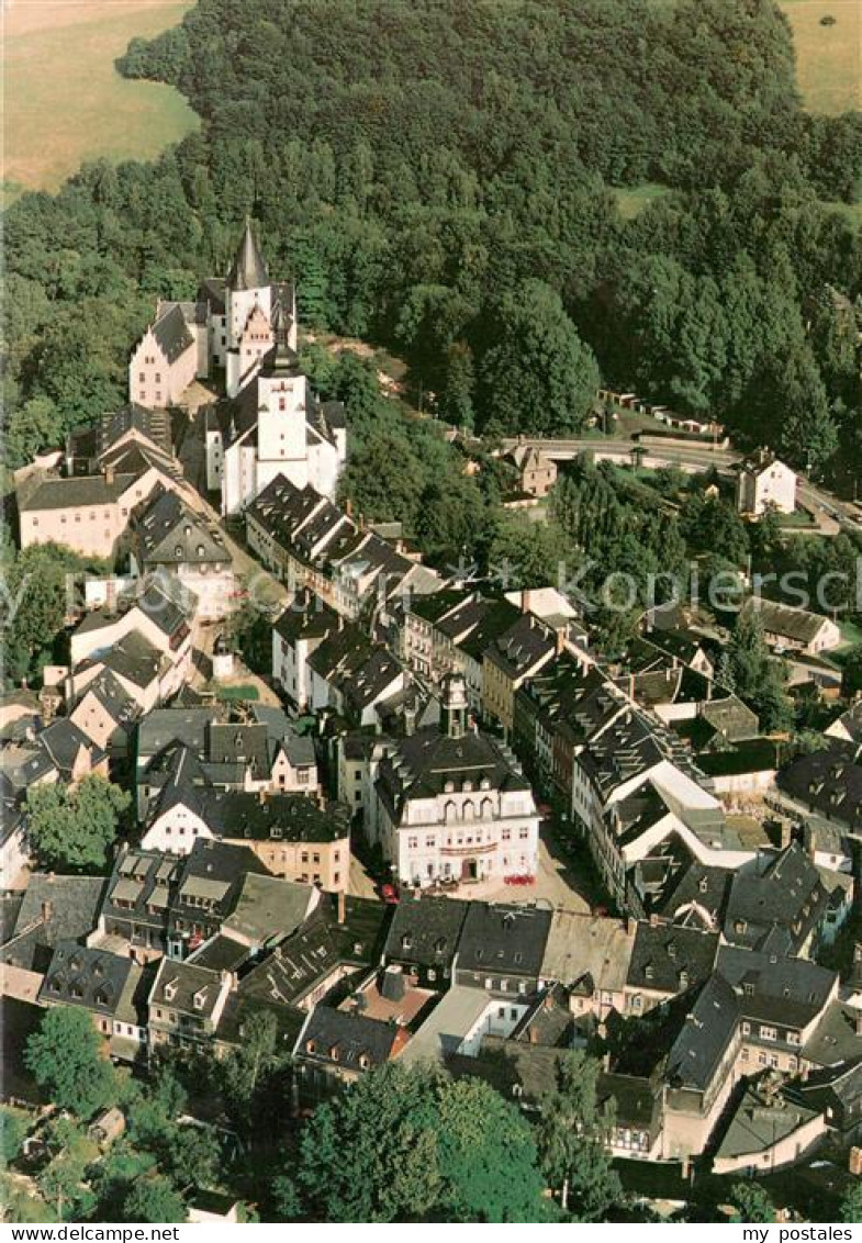 73643965 Schwarzenberg Erzgebirge Altstadt Fliegeraufnahme Schwarzenberg Erzgebi - Schwarzenberg (Erzgeb.)