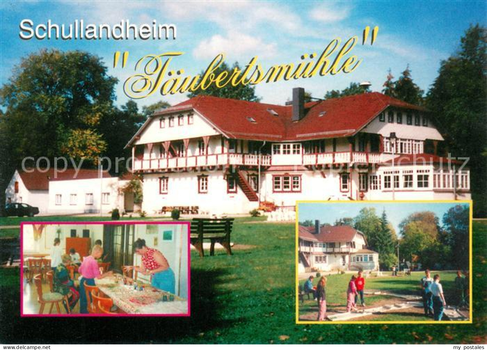 73643878 Friedersdorf Finsterwalde Schullandheim Taeubertsmuehle Minigolf  - Finsterwalde