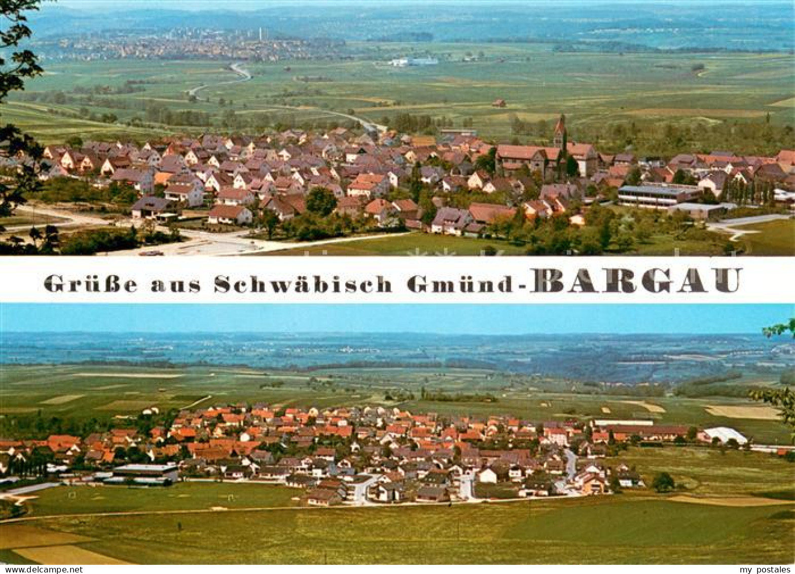 73643857 Bargau Panorama Blick Vom Birkhof Bargau - Schwaebisch Gmünd