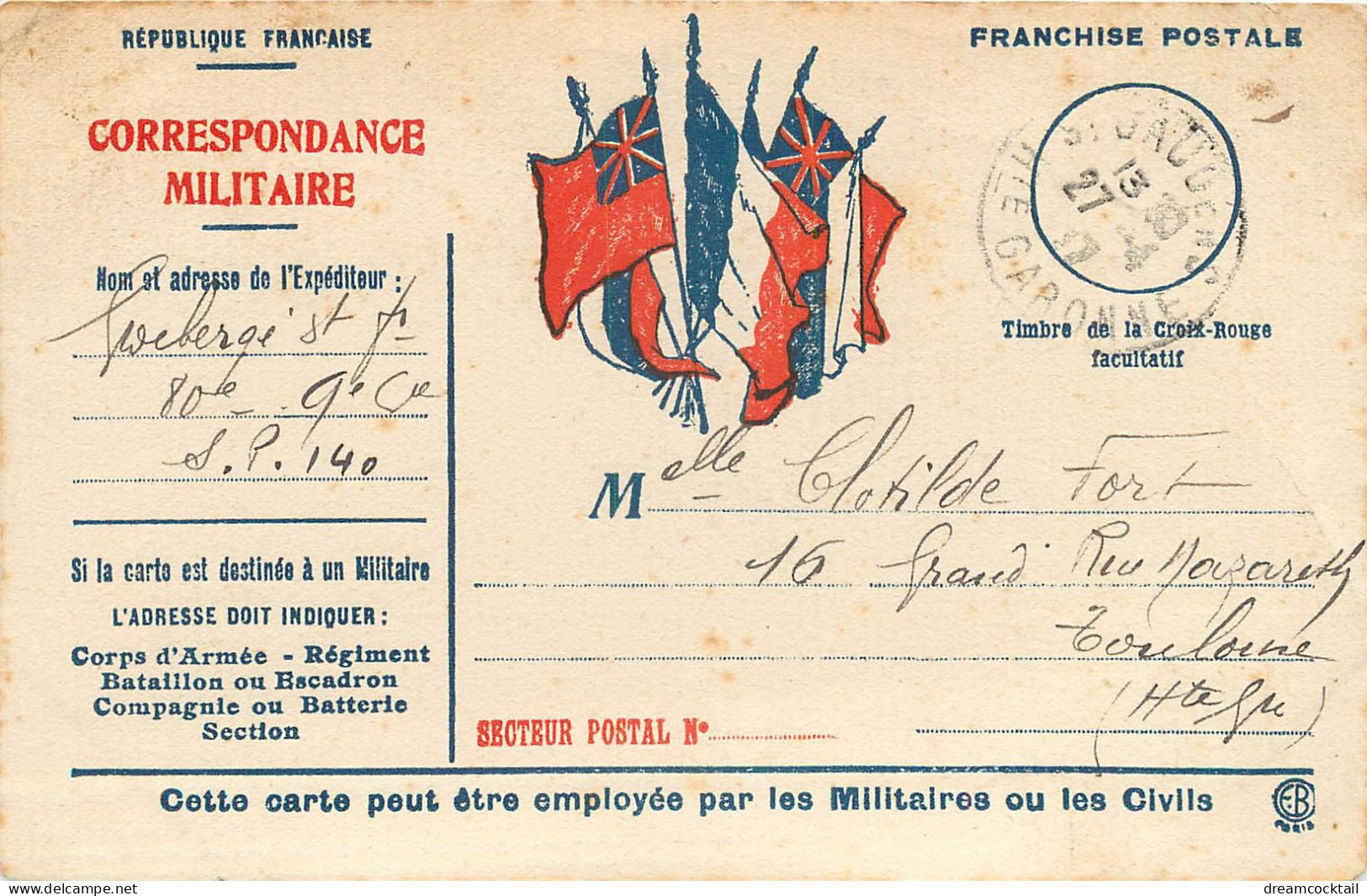 (S) Superbe LOT n°13 de 50 cartes postales anciennes sur toute la France