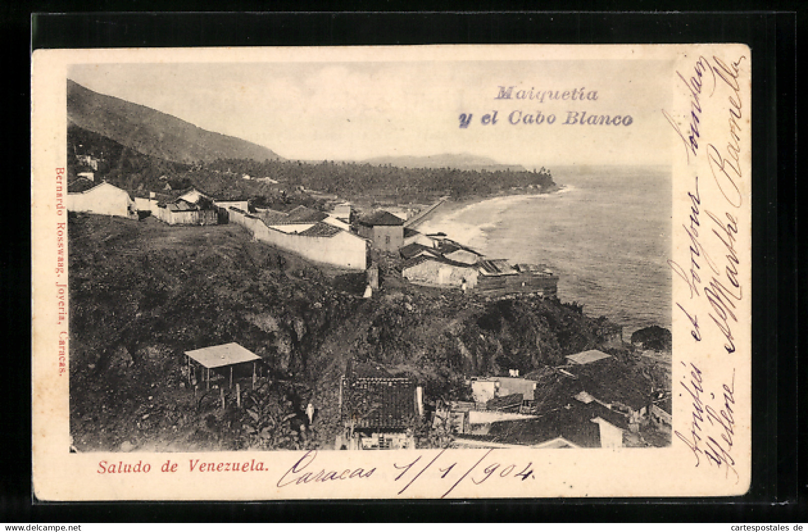 AK Maiquetia, Panorama Y El Cabo Blanco  - Venezuela