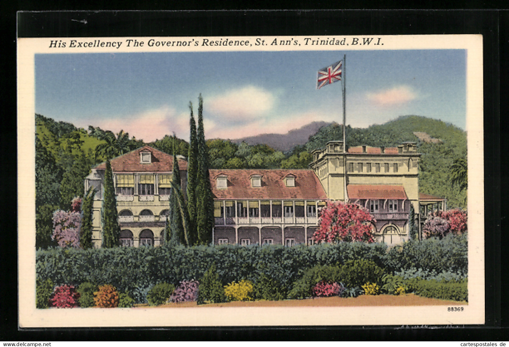 AK Trinidad, His Excellency The Governor`s Residence, St. Ann`s  - Trinidad
