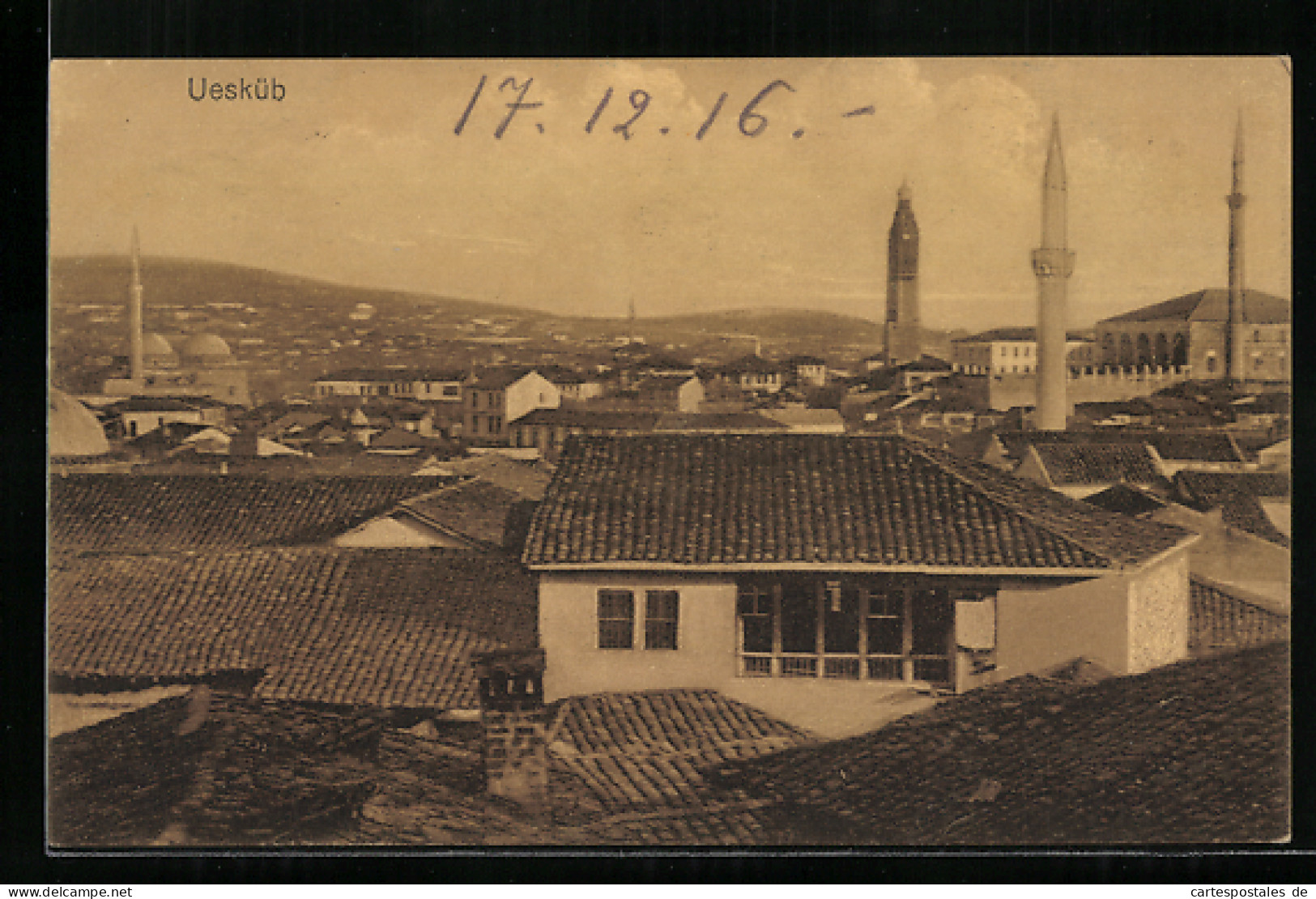 AK Uesküb, Ortsansicht über Den Dächern  - North Macedonia