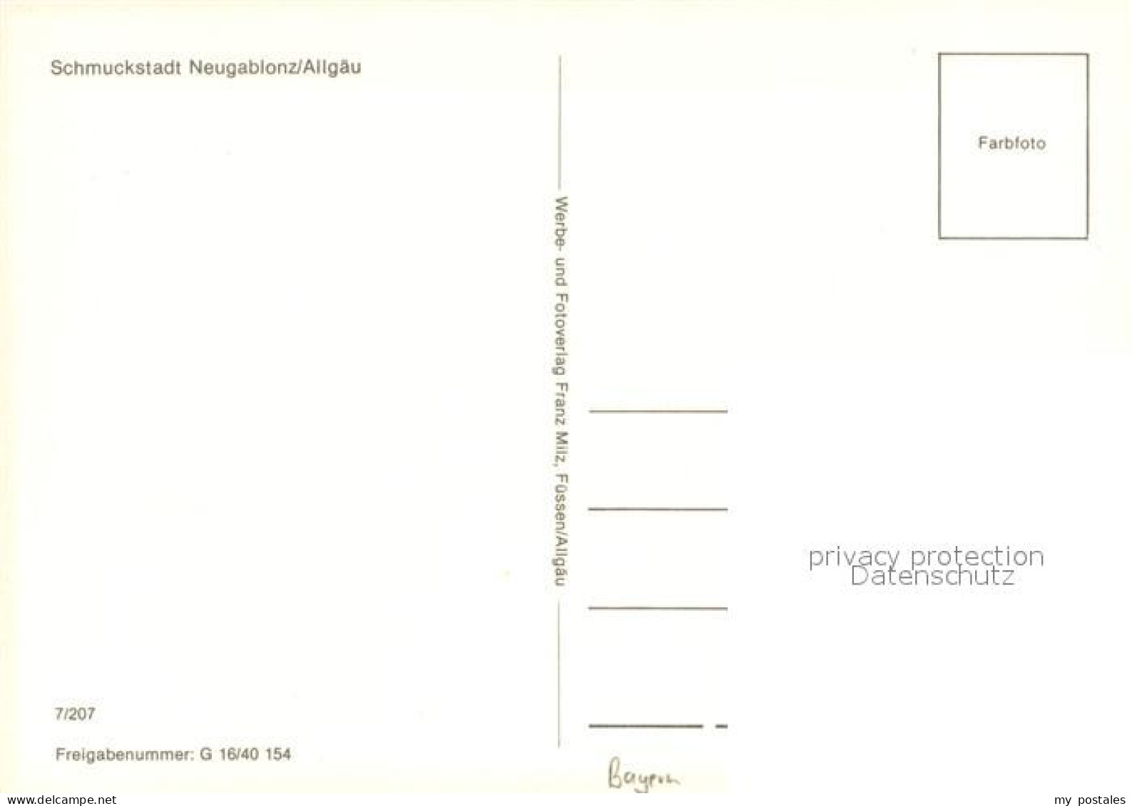 73643649 Neugablonz Fliegeraufnahme Neugablonz - Kaufbeuren