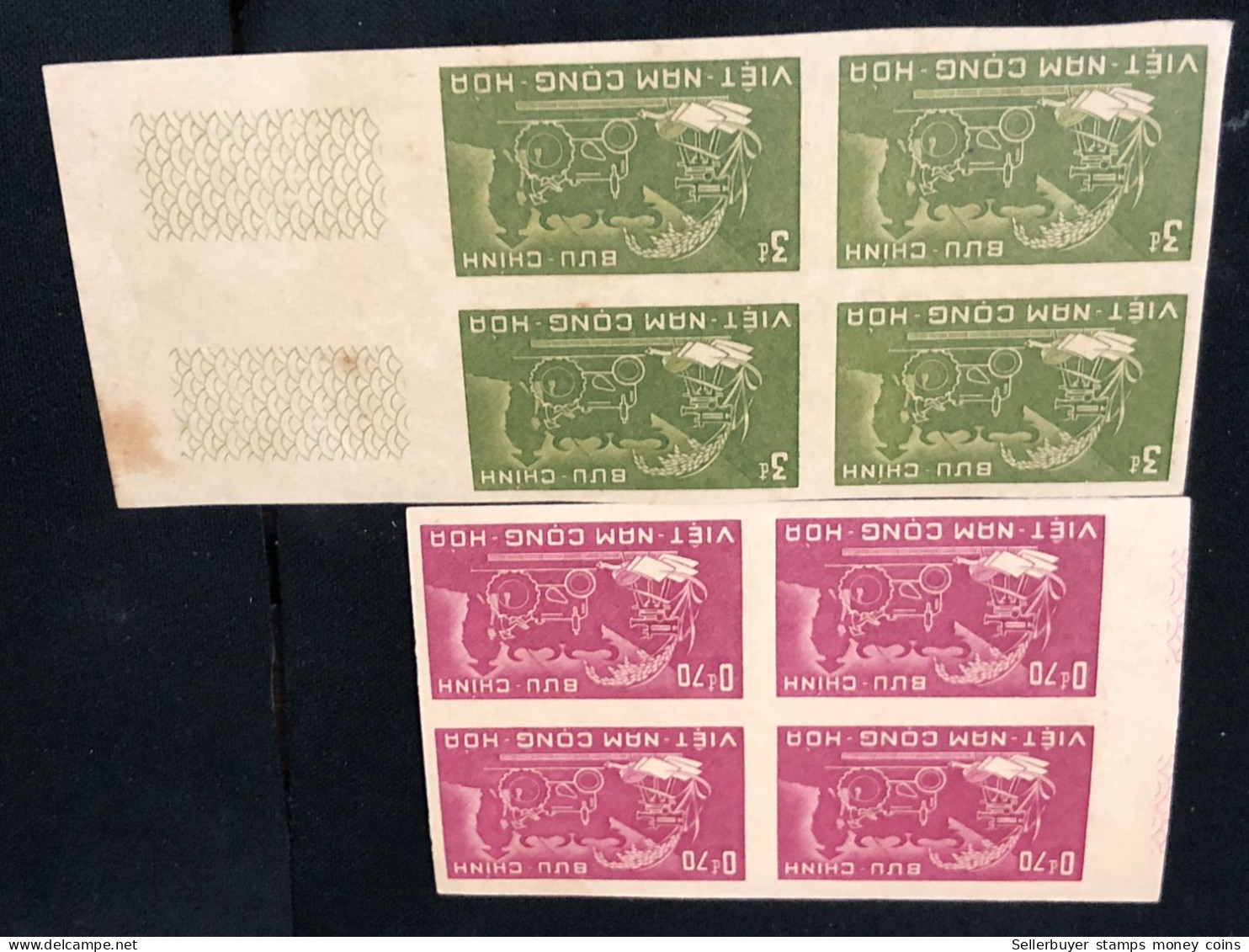 VIET NAM SOUTH STAMPS (Not Imperf.1959 REFURME AGRAIRE )8 STAMPS Rare - Viêt-Nam