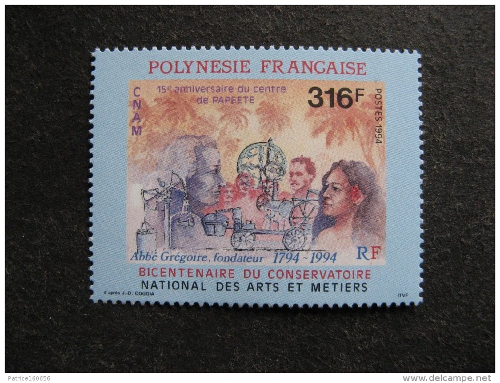 Polynésie: TB  N° 456 , Neuf XX. - Unused Stamps