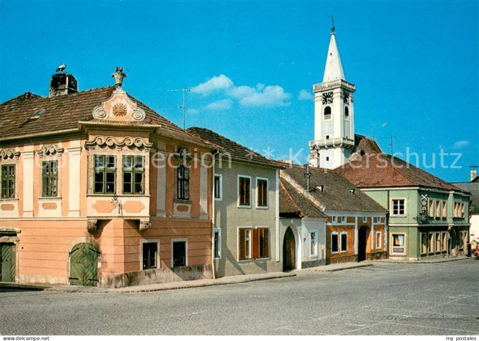 73643454 Rust Burgenland Hauptplatz Mit Buergerhaus Zum Auge Gottes Rust Burgenl - Autres & Non Classés