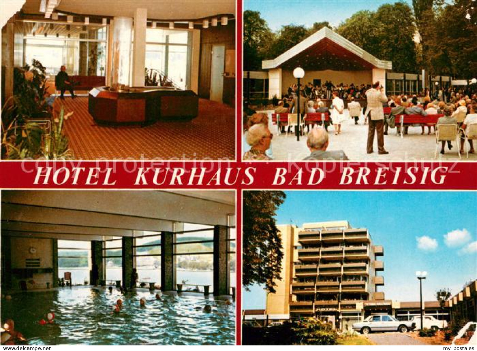 73643379 Bad Breisig Hotel Kurhaus Bad Breisig Foyer Kurkonzert Hallenbad Bad Br - Bad Breisig