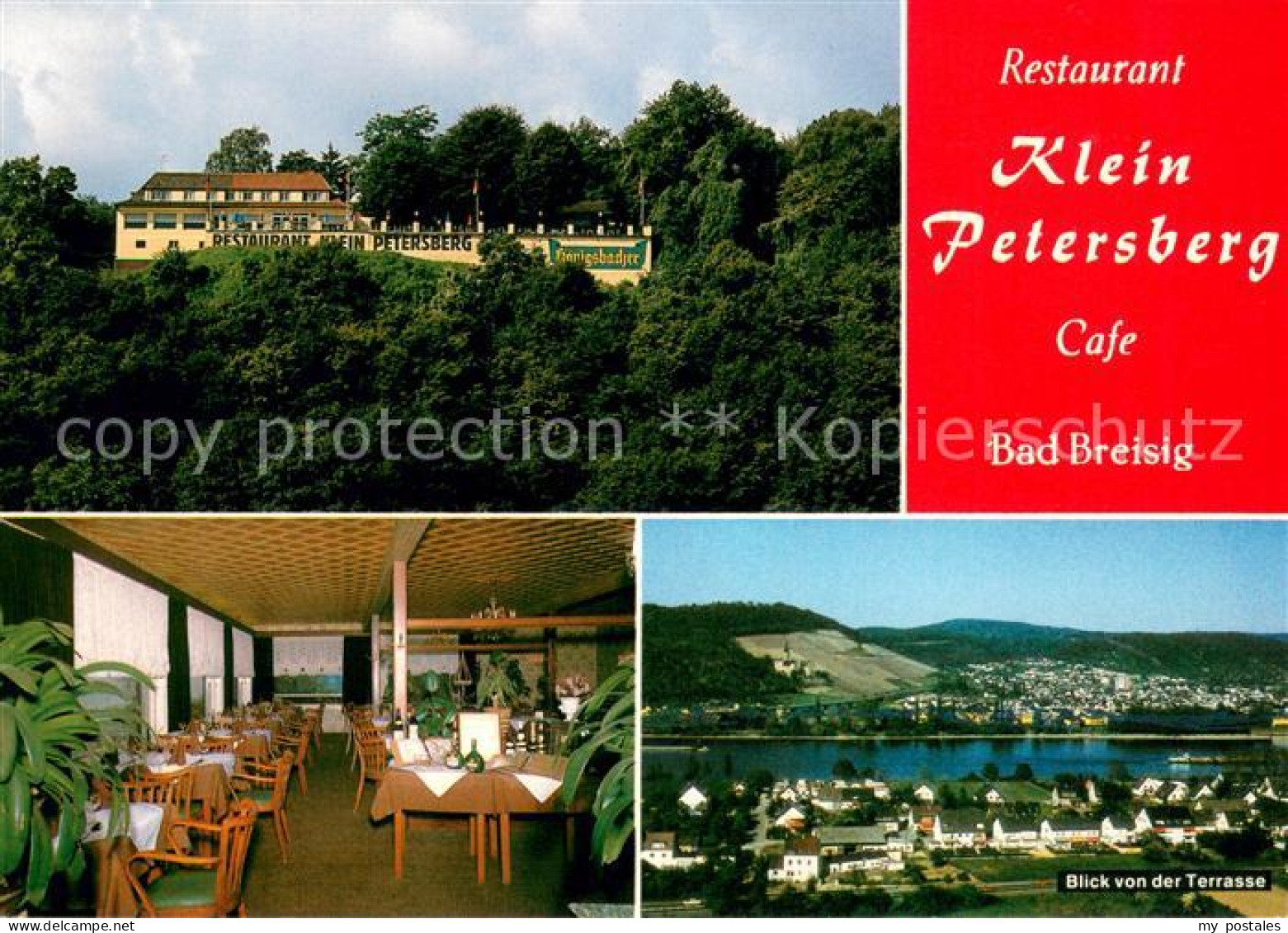 73643378 Bad Breisig Restaurant Cafe Klein Petersberg Gaststube Panorama Bad Bre - Bad Breisig
