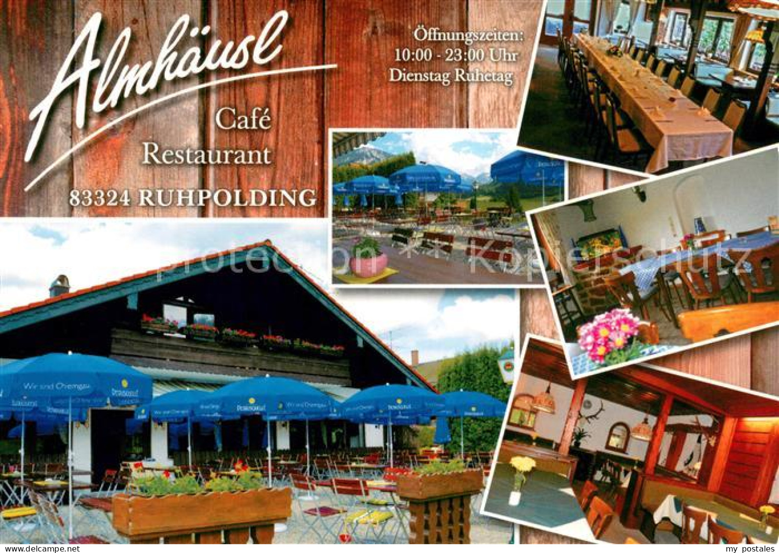 73643372 Ruhpolding Restaurant Cafe Almhaeusl Gastraeume Terrasse Ruhpolding - Ruhpolding