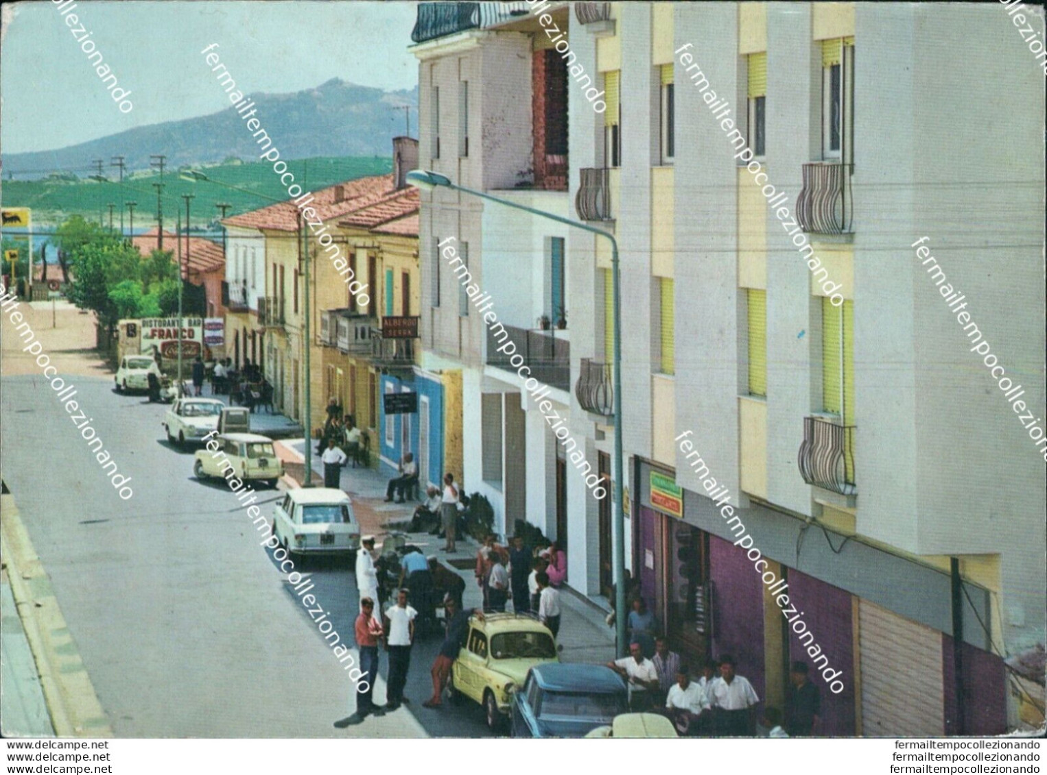 Bb56 Cartolina Palau Corso Main Sassari Sardegna - Nuoro