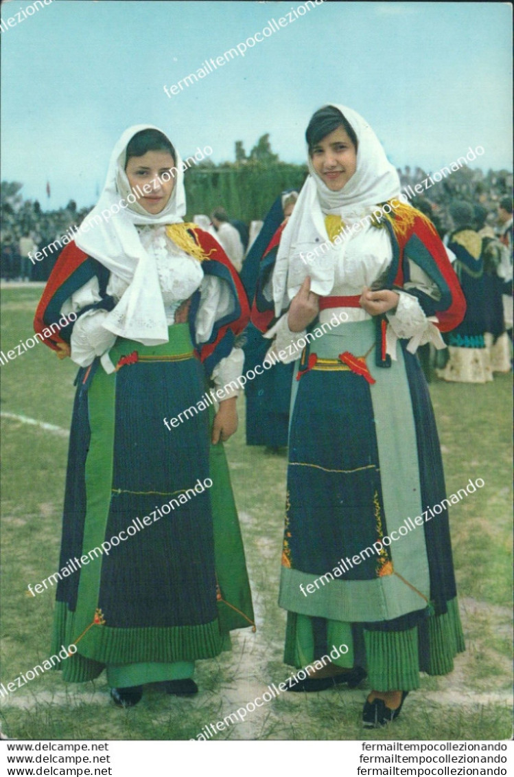 Bb105 Cartolina Costumi Sardi Samugheo Sardegna - Nuoro