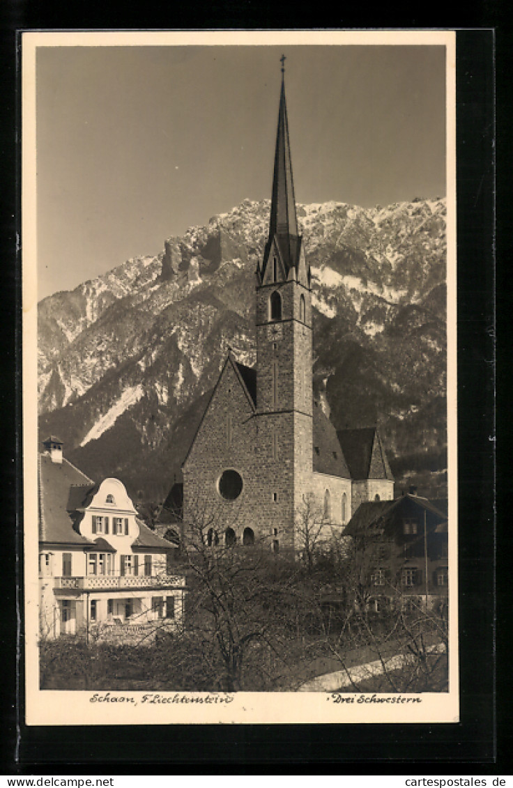 AK Schaan, Kirche Drei Schwestern  - Liechtenstein