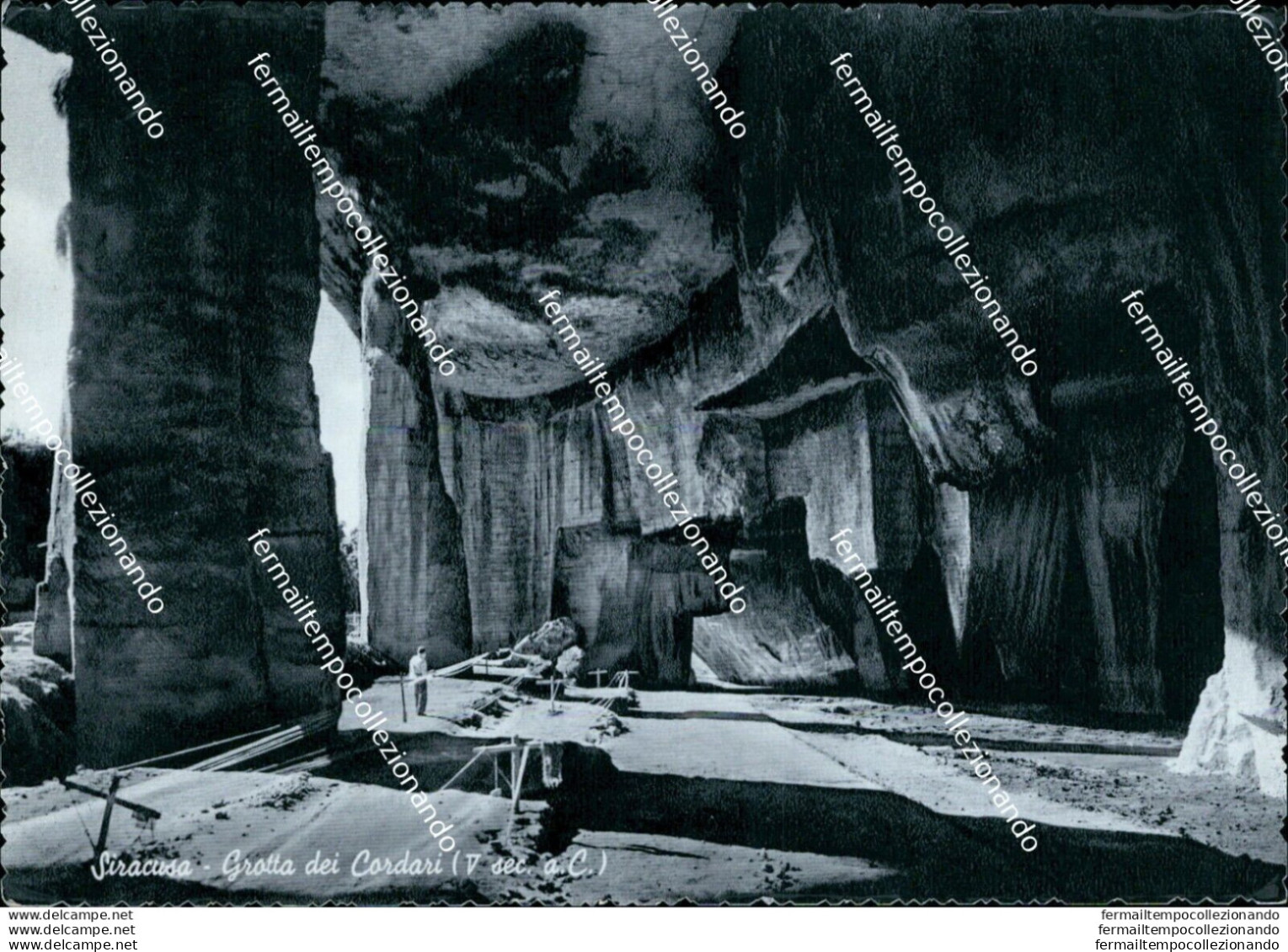 Bi600 Cartolina Siracusa Citta' Grotta Dei Cordari - Siracusa