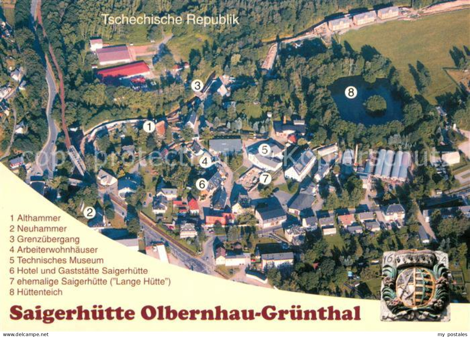 73643314 Gruenthal Olbernhau Komplex Des Technischen Denkmals Saigerhuette Gruen - Olbernhau
