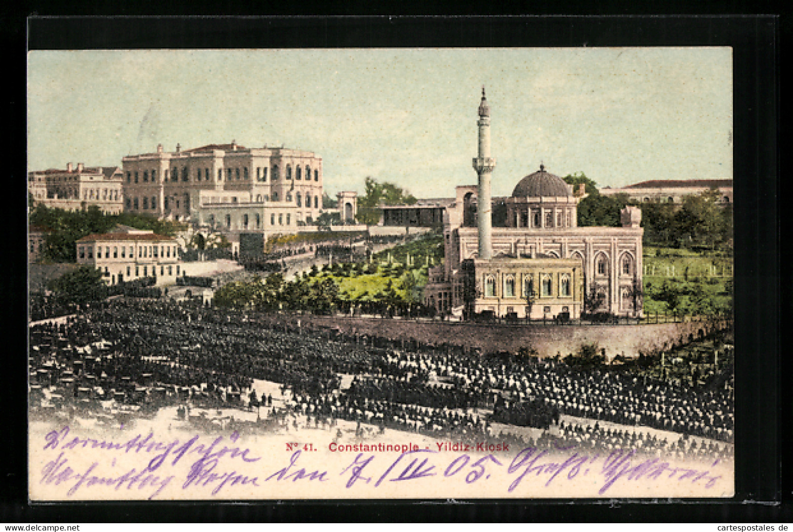 AK Constantinople, Yildiz Kiosk  - Turkey