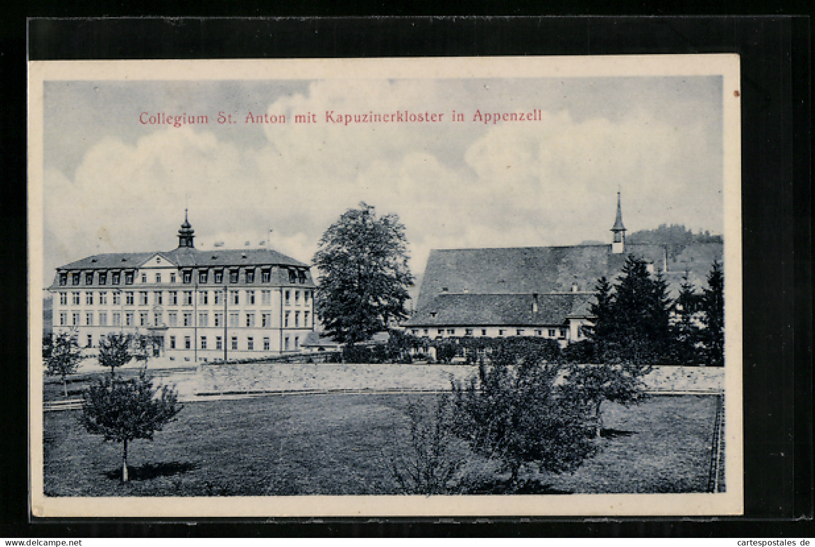 AK Appenzell, Collegium St. Anton Mit Kapuzinerkloster  - St. Anton