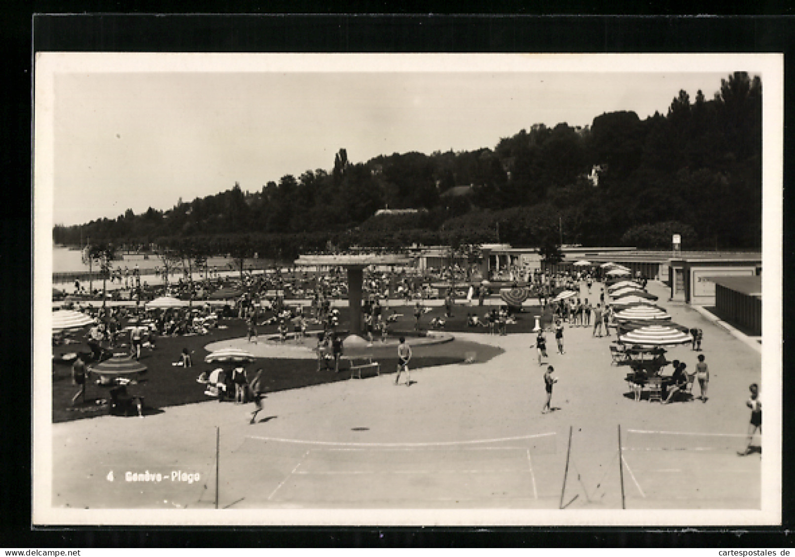 AK Genève, Plage  - Genève