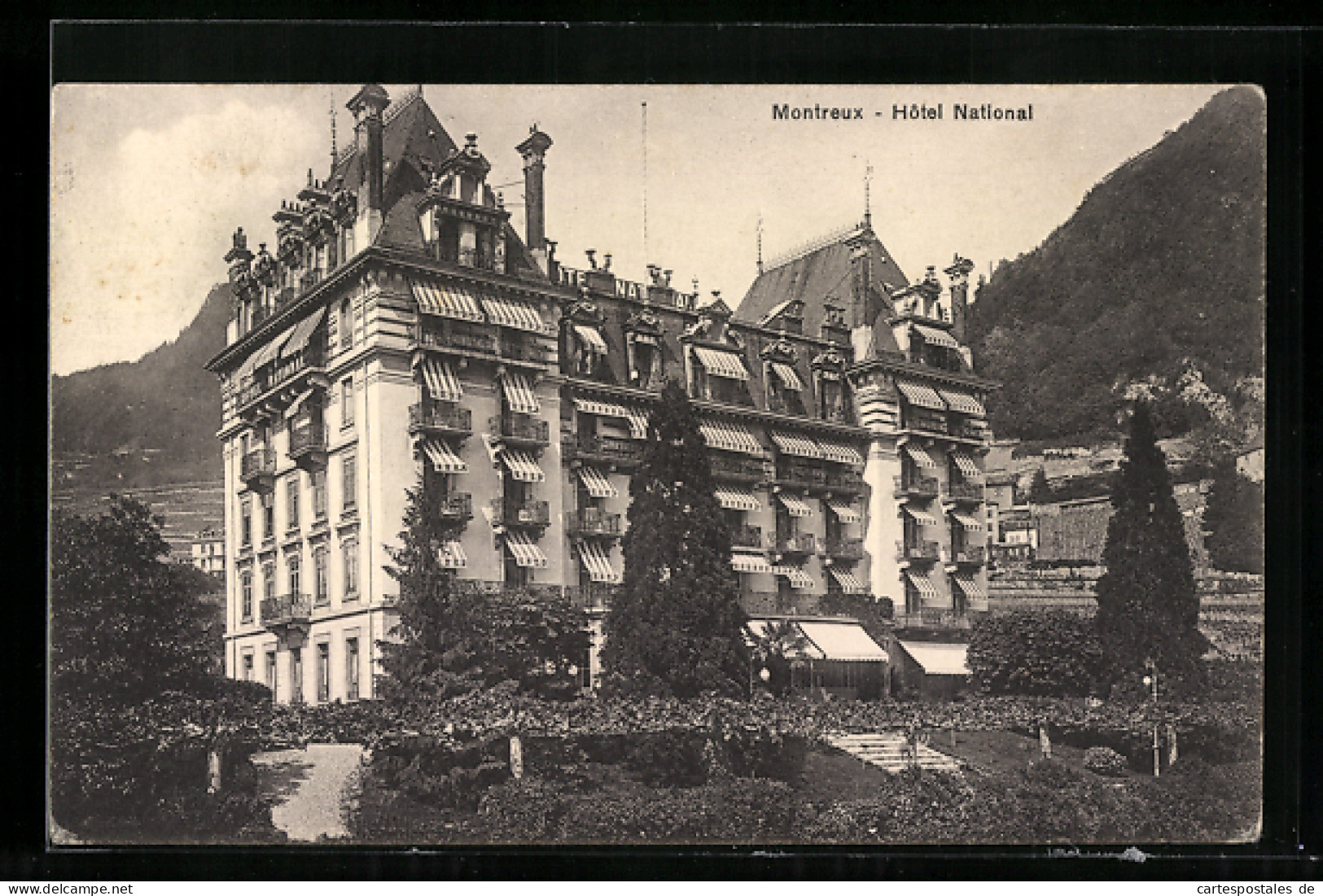 AK Montreux, Hôtel National  - Montreux