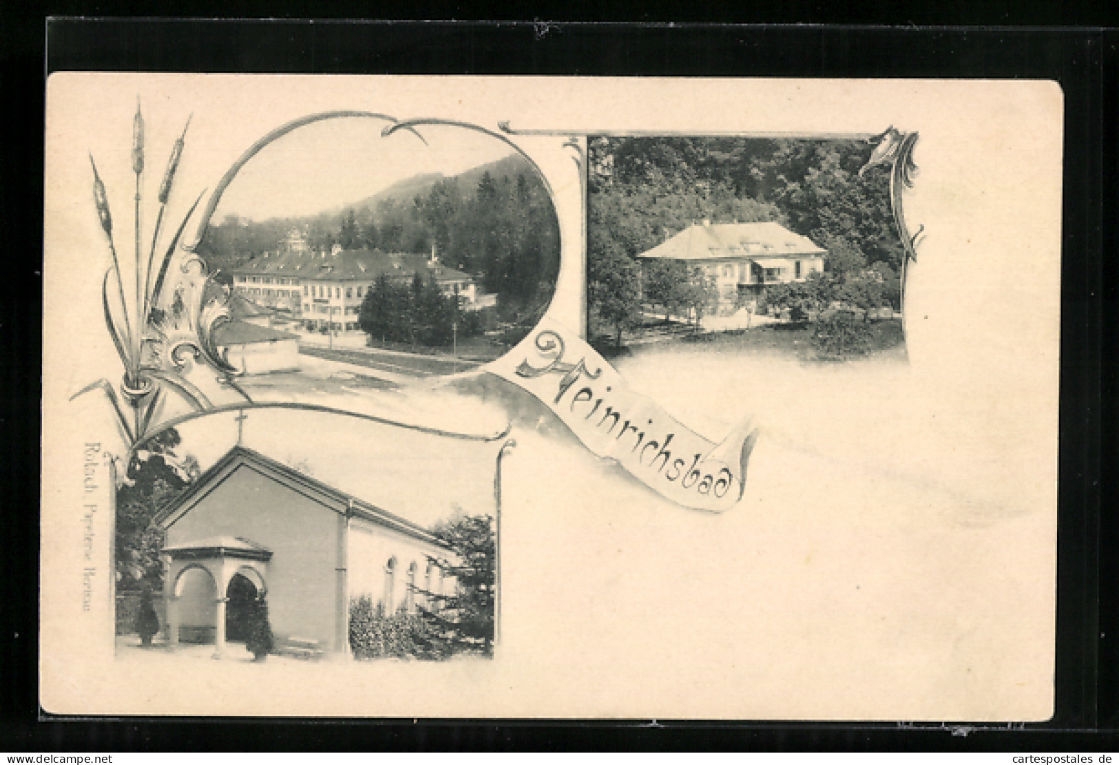 AK Herisau, Blick Auf Das Heinrichsbad  - Herisau