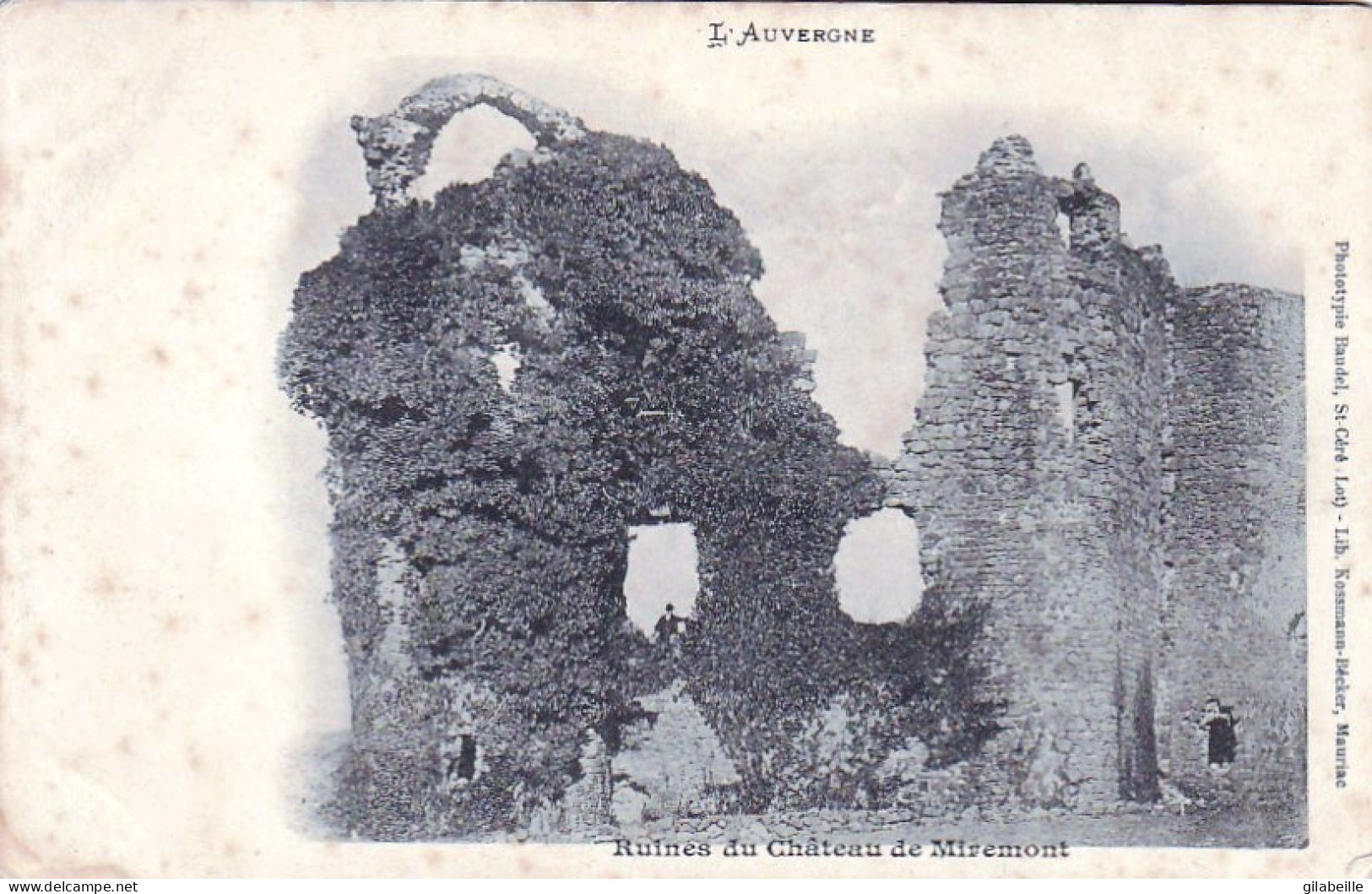 15 - Cantal -  Ruines Du Chateau De MIREMONT - Sonstige & Ohne Zuordnung
