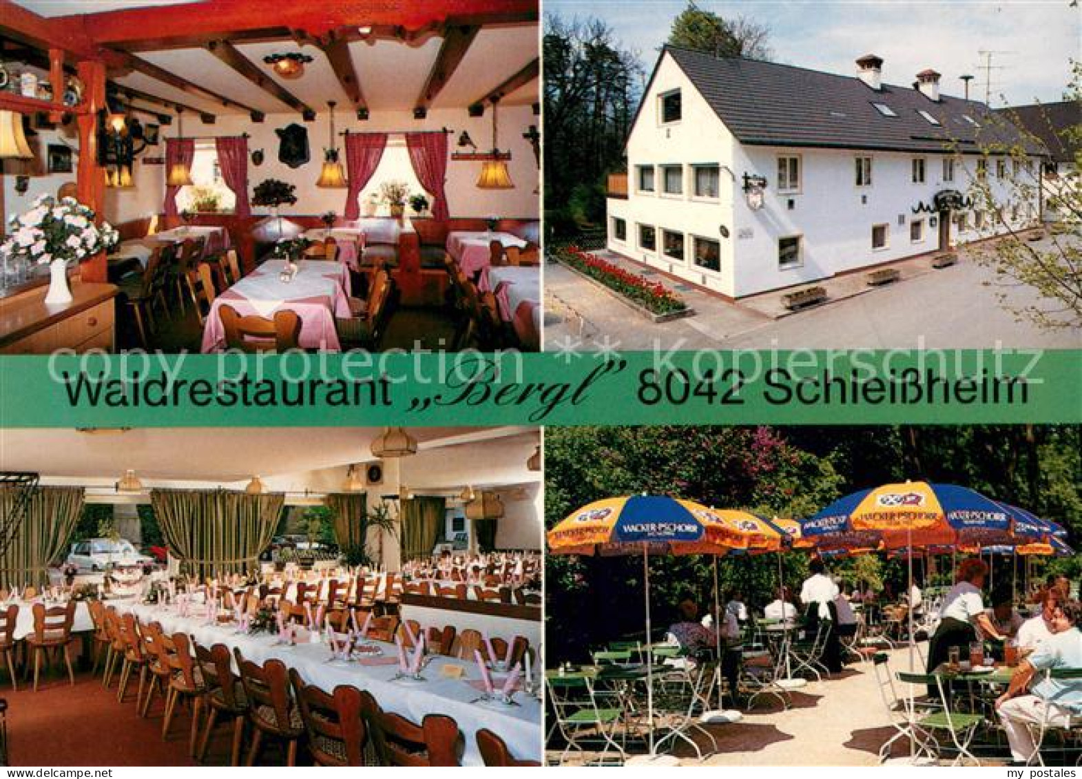 73643105 Schleissheim Oberschleissheim Waldrestaurant Bergl Saal Terrasse Schlei - Oberschleissheim
