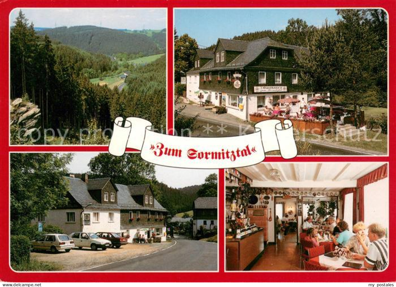 73643045 Klettigshammer Gasthaus Pension Zum Sormitztal Landschaftspanorama Klet - Te Identificeren