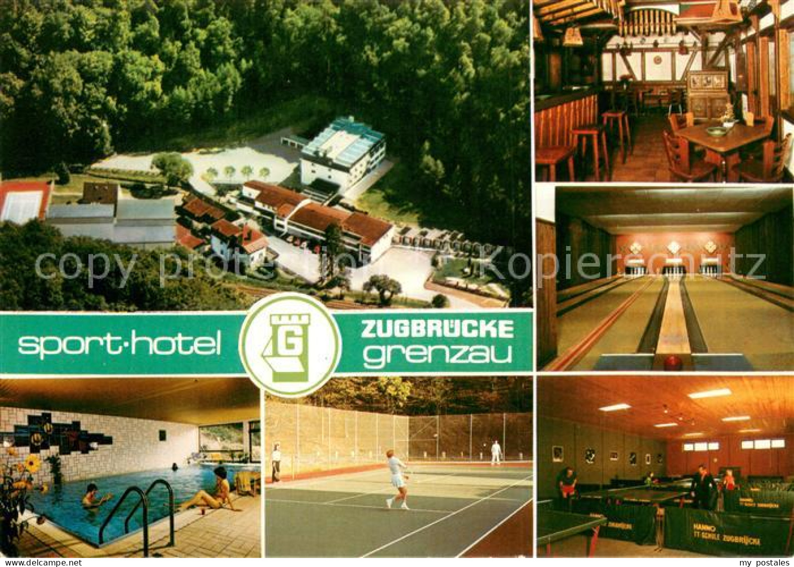 73642956 Hoehr-Grenzhausen Sporthotel Zugbruecke Grenzau Hallenbad Tennis Tischt - Höhr-Grenzhausen