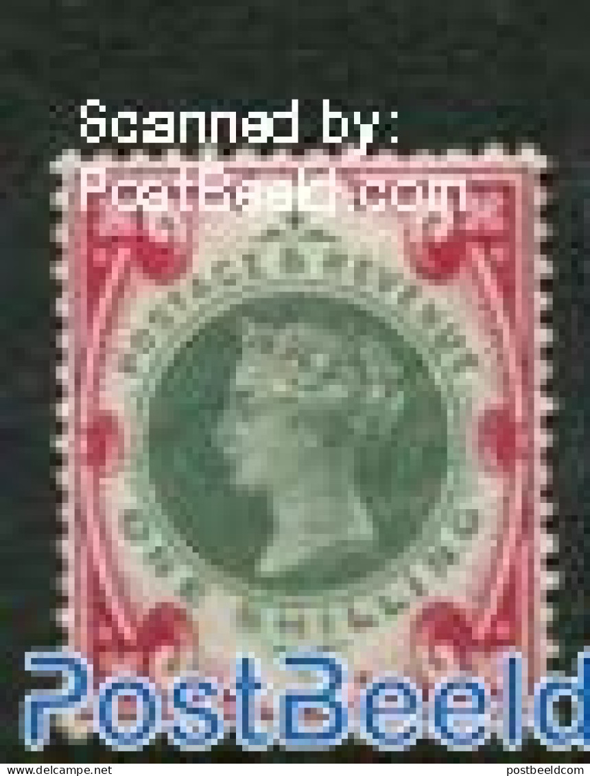 Great Britain 1900 1s, Stamp Out Of Set, Unused (hinged) - Nuovi