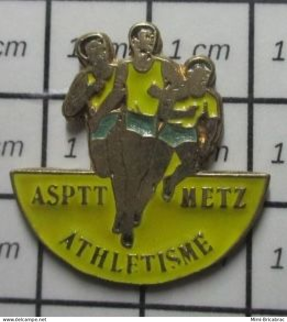 119Pin's Pins / Beau Et Rare / SPORTS / CLUB ATHLETISME ASPTT METZ - Athlétisme