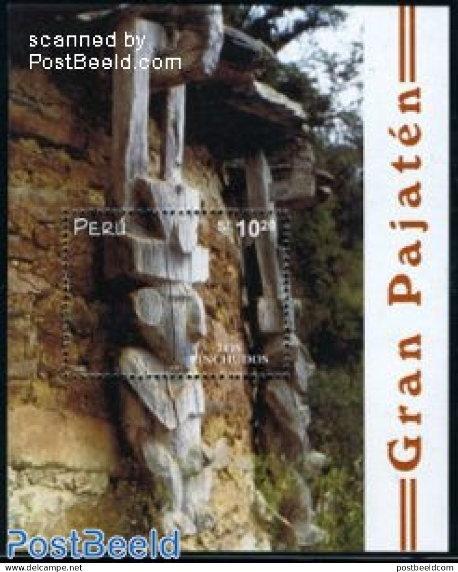 Peru 2002 Archaeology S/s, Mint NH, History - Archaeology - Archéologie
