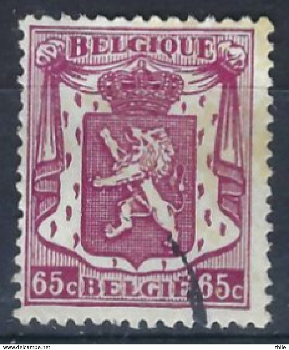 COB 711 (o) - 1935-1949 Kleines Staatssiegel