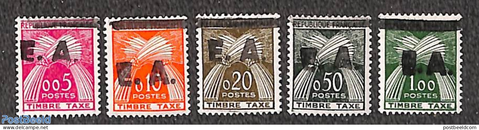 Algeria 1962 Postage Due 5v, Mint NH - Autres & Non Classés
