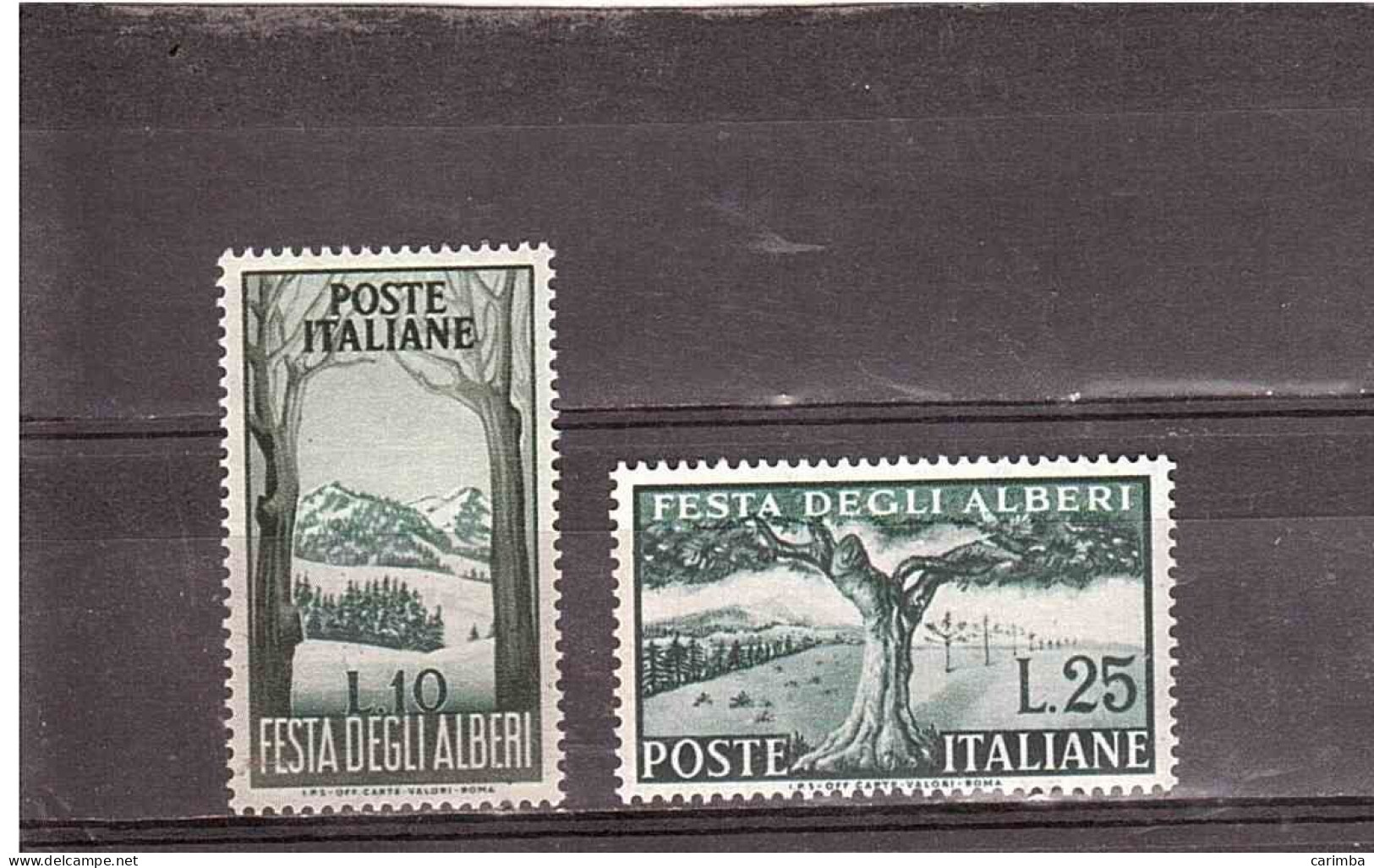 1951 FESTA DEGLI ALBERI - 1946-60: Mint/hinged