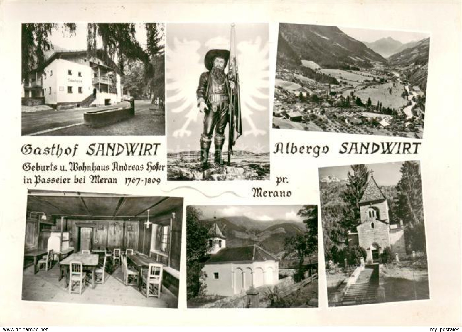 73642891 Passeier Gasthof Albergo Sandwirt Geburtshaus Wohnhaus Von Andreas Hofe - Other & Unclassified