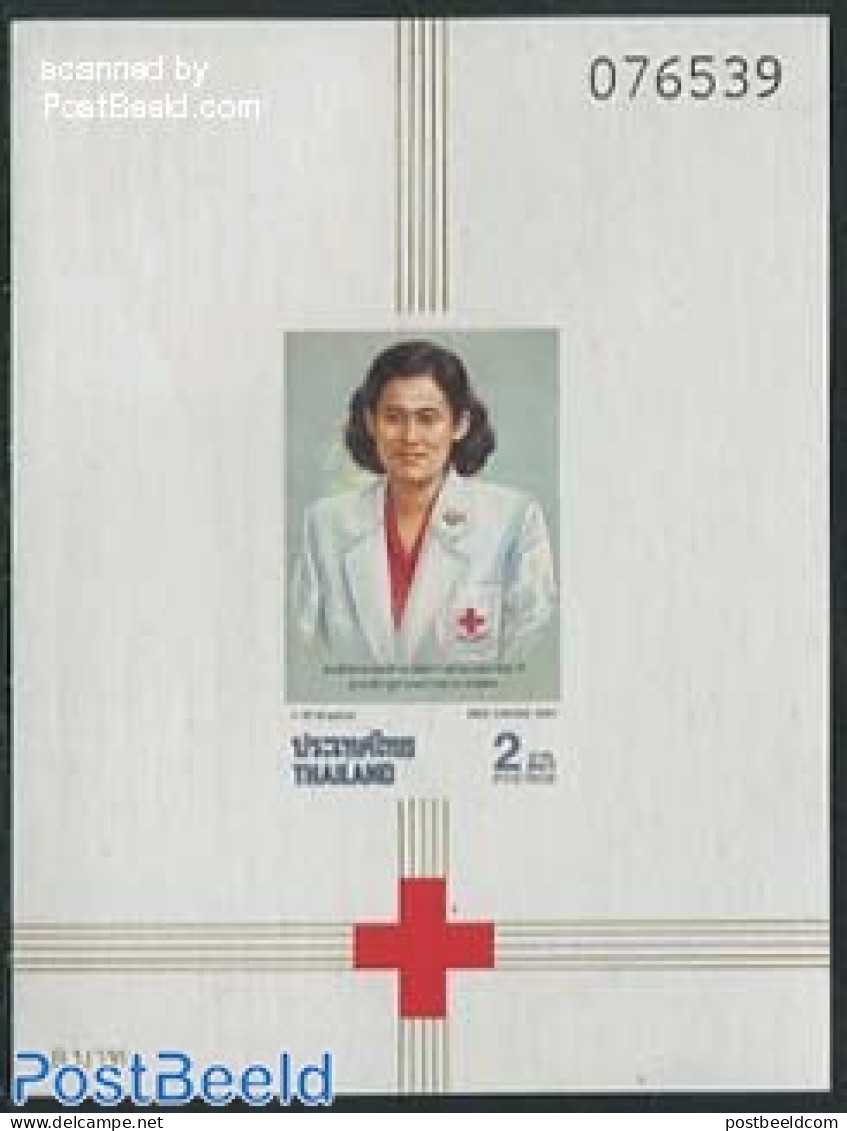 Thailand 1991 Red Cross Imperforated S/s, Mint NH, Health - Red Cross - Cruz Roja