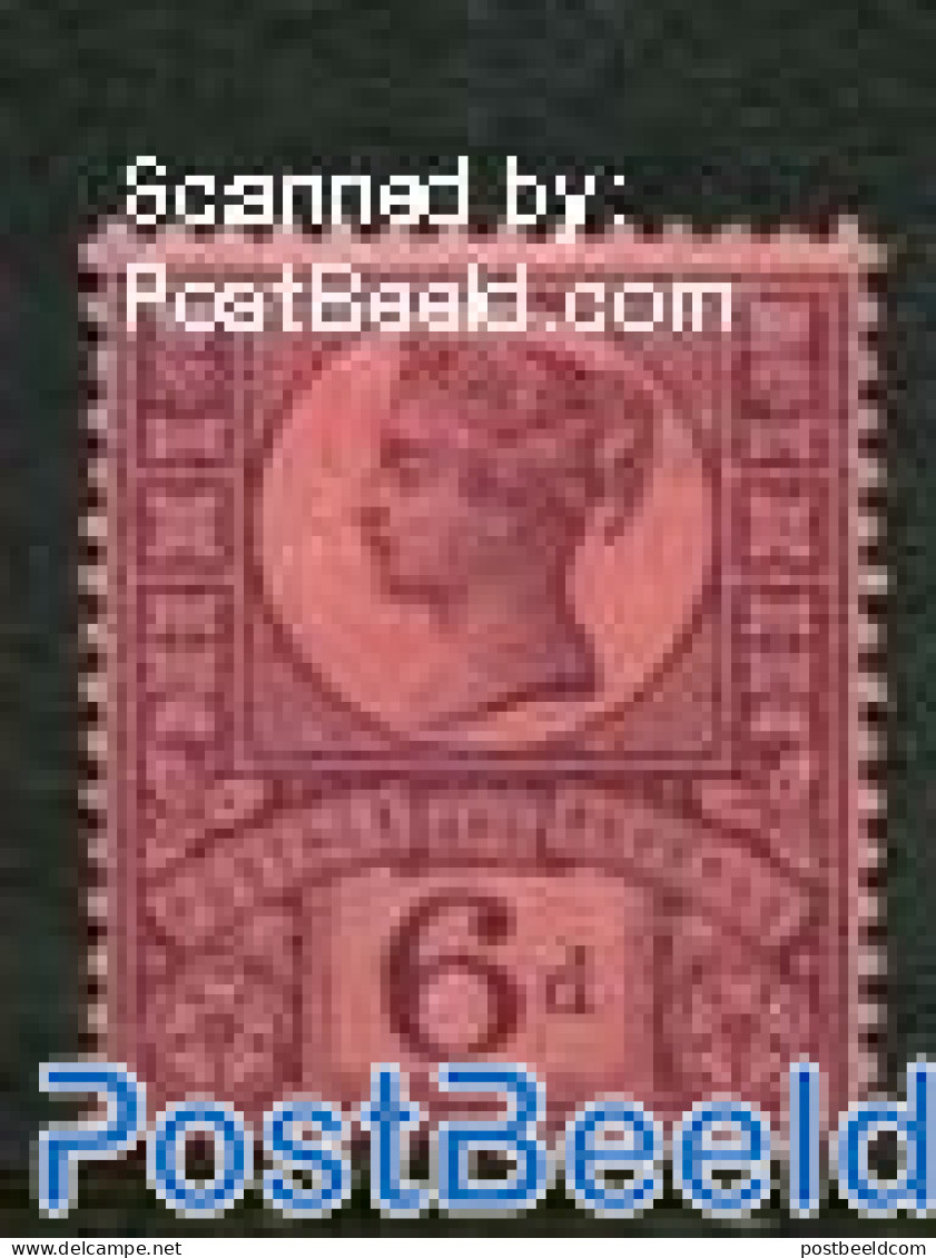 Great Britain 1887 6p, Stamp Out Of Set, Unused (hinged) - Unused Stamps