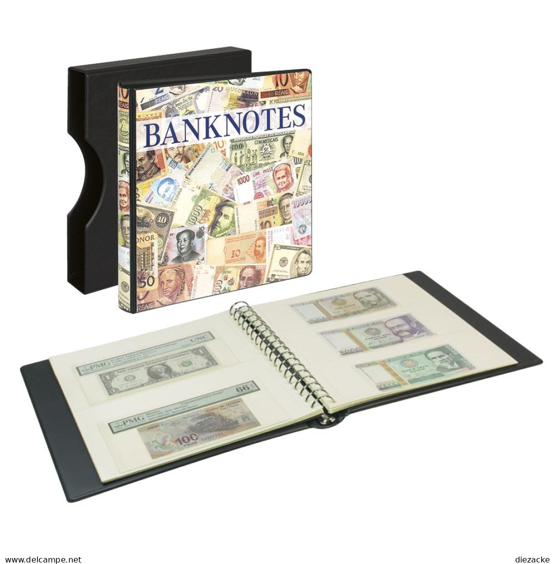 Lindner Banknotenalbum Mit Kassette 3701W-814 Neu - Materiale