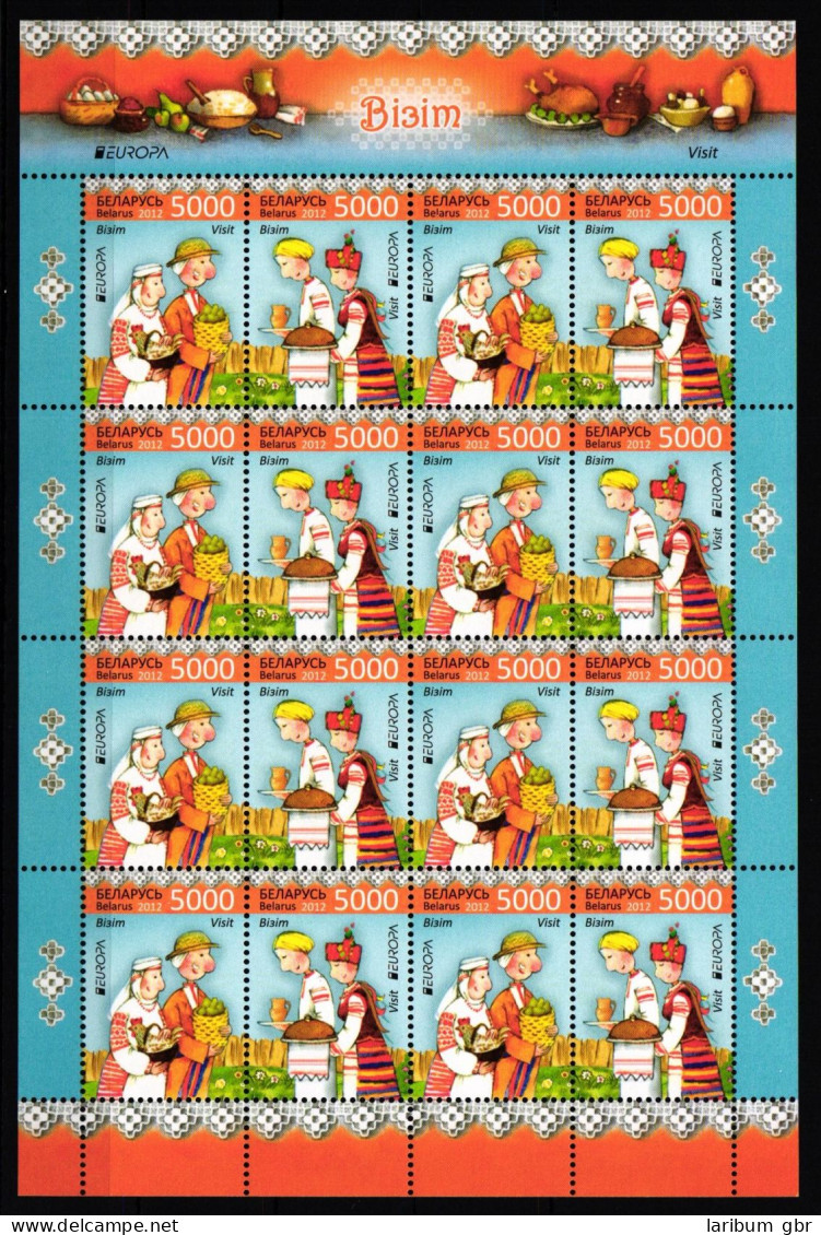 Weißrußland Belarus 912-913 Postfrisch Als Kleinbogen #IO724 - Wit-Rusland
