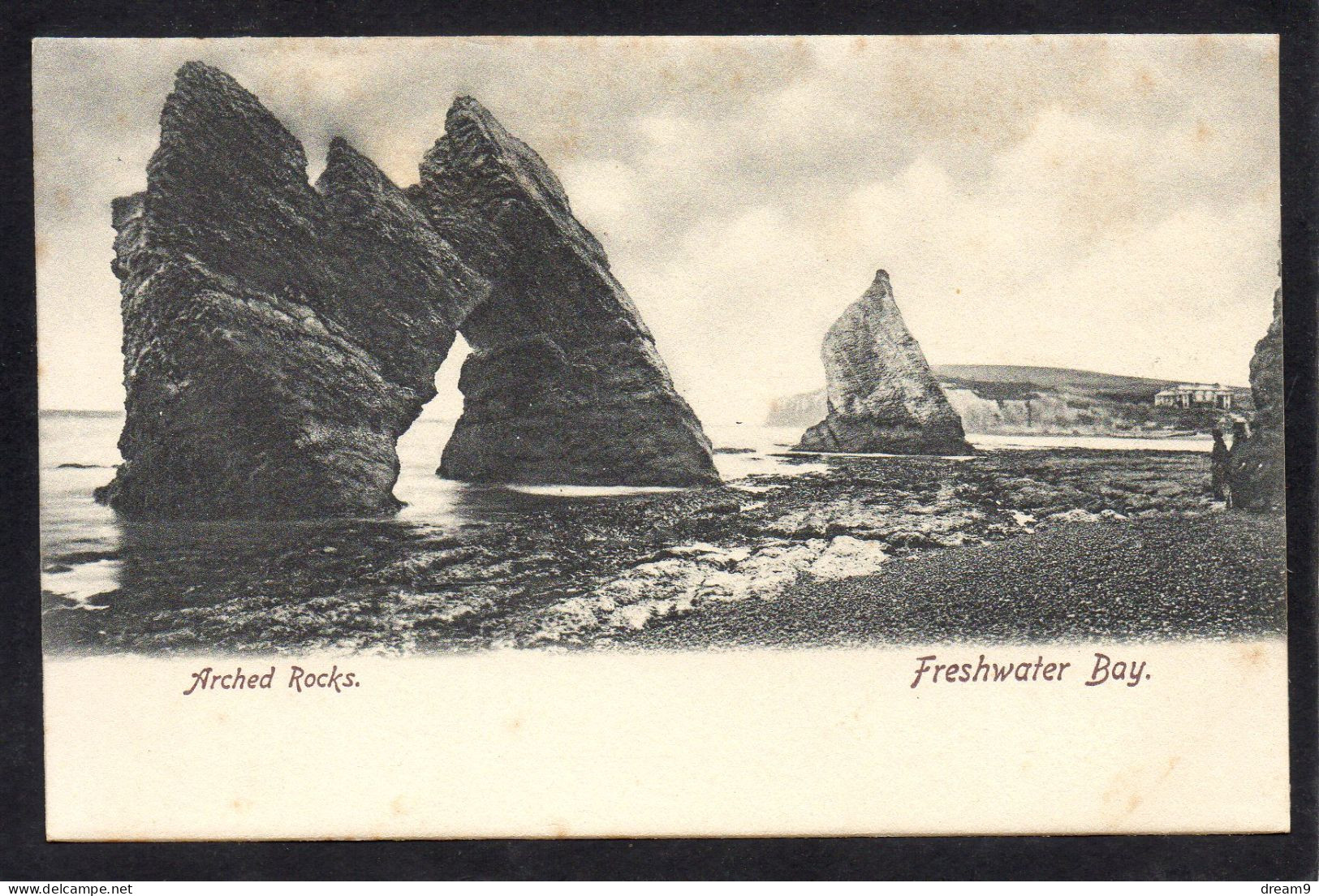 ROYAUME UNIS - ANGLETERRE - ISLE OF WIGHT - FRESHWATER BAY - Arched Rocks - Other & Unclassified