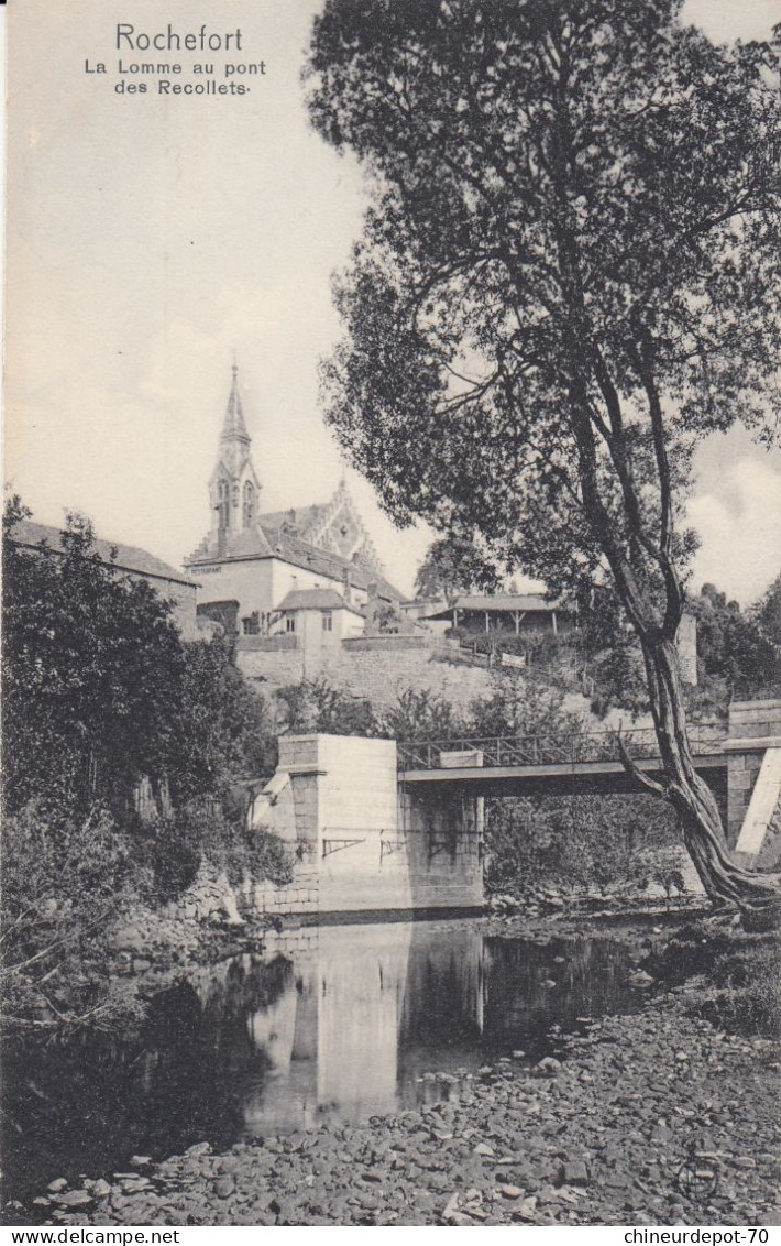 ROCHFORT    LA LOMME ET LE PONT DES RECOLLETS - Rochefort