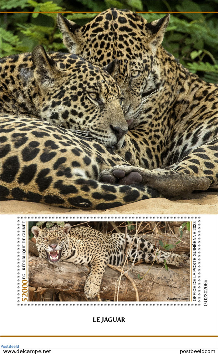 Guinea, Republic 2023 Jaguars, Mint NH, Nature - Cat Family - Andere & Zonder Classificatie