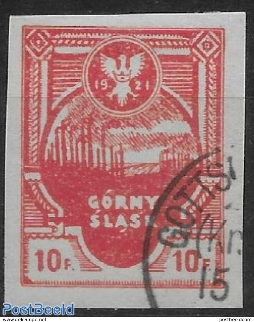 Poland 1921 Stamp Out Of Set. 1 V., Used Or CTO - Oblitérés