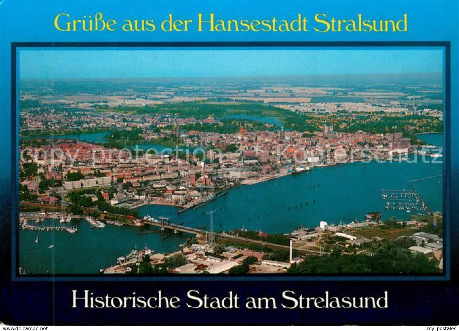 73642538 Stralsund Mecklenburg Vorpommern Fliegeraufnahme Stralsund Mecklenburg - Stralsund