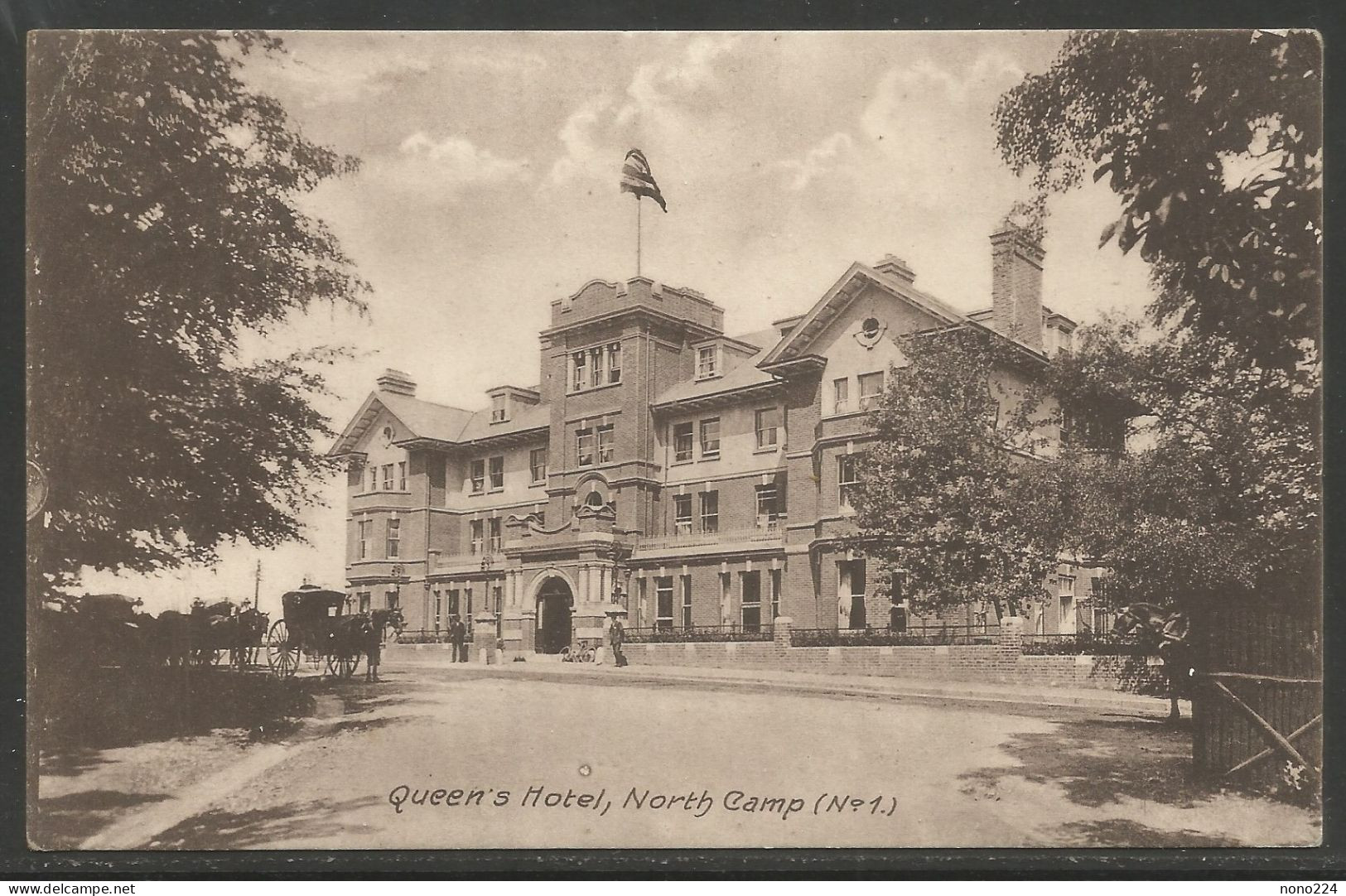Carte P De 1909 ( Farnborough Road / Queen S Hôtel, North Camp ) - Altri & Non Classificati